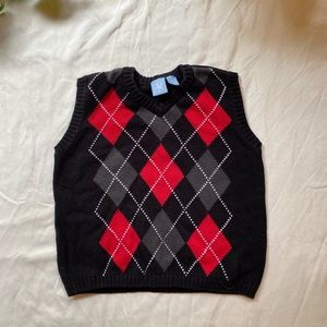 J Khaki boys sweater vest